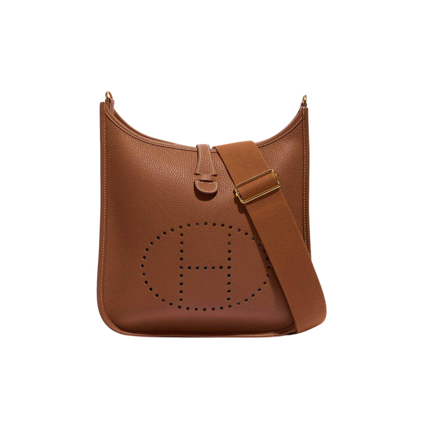 Hermes Evelyne PM Gold Clemence Leather