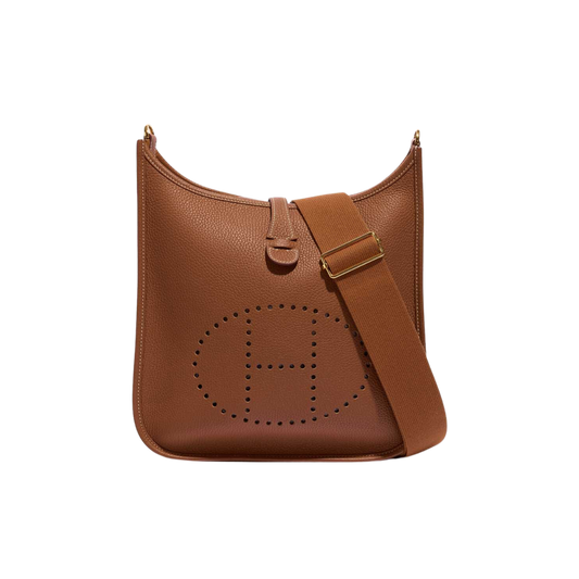 Hermes Evelyne PM Gold Clemence Leather