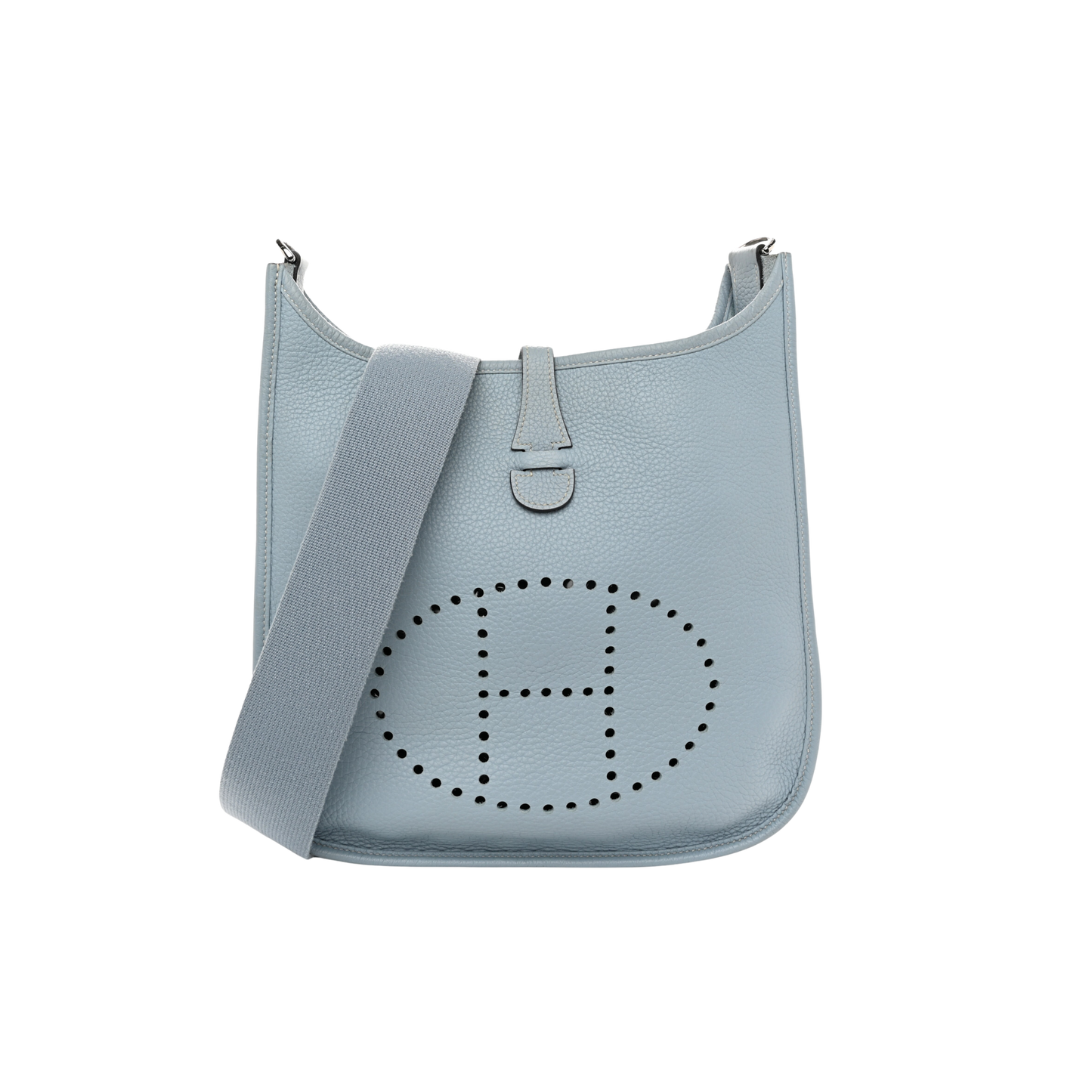 Hermes Evelyne PM Ciel Clemence Leather
