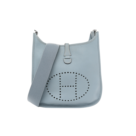 Hermes Evelyne PM Ciel Clemence Leather