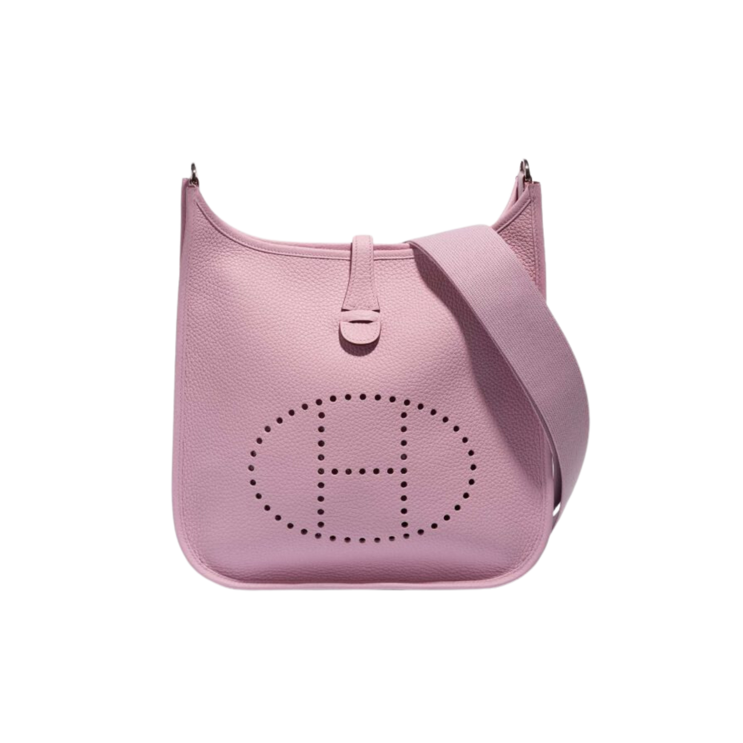Hermes Evelyne PM Mauve Sylvestre Clemence Leather