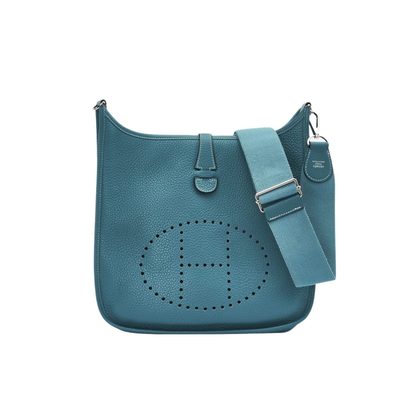 Hermes Evelyne PM Bleu Jean Clemence Leather