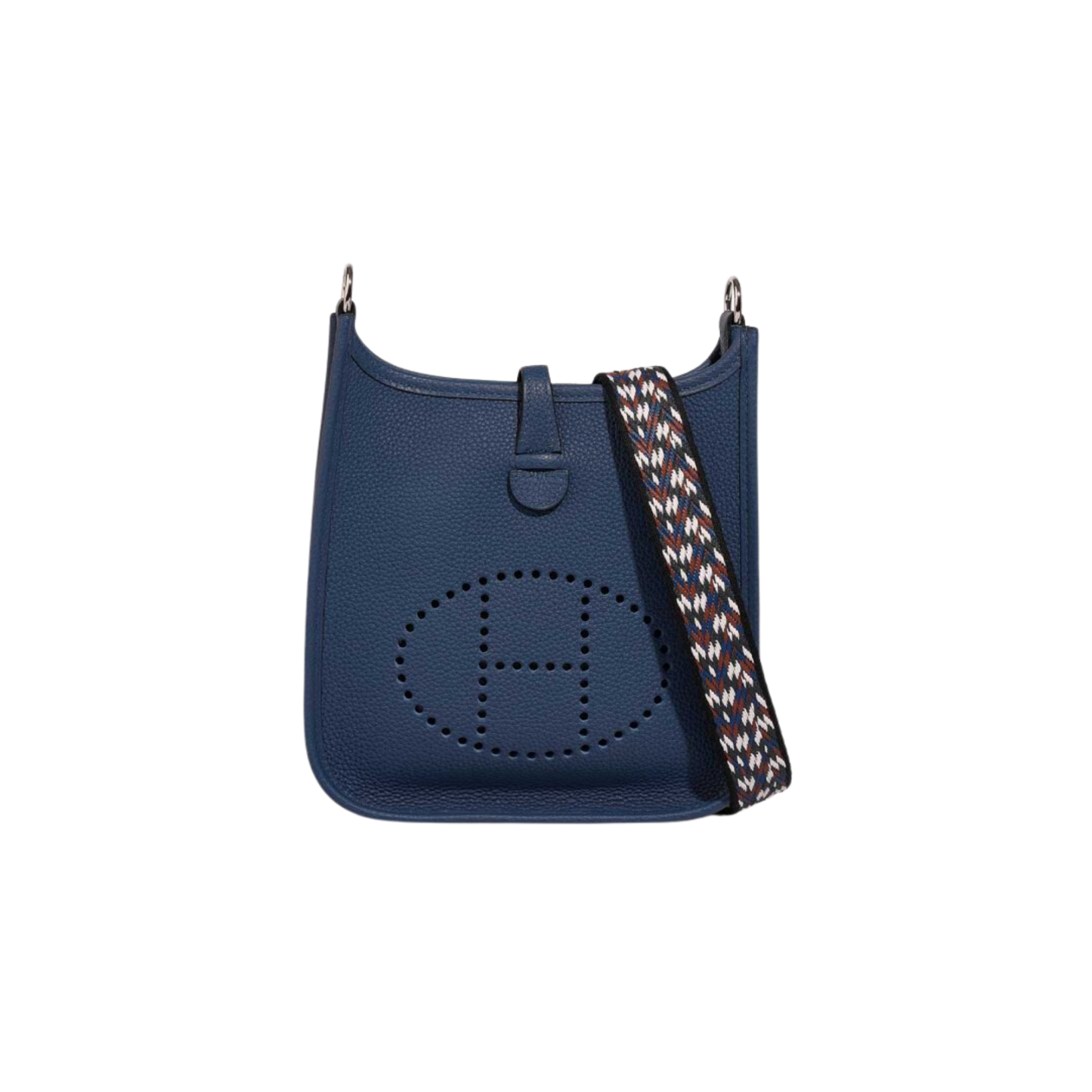 Hermes Evelyne TPM Deep Blue Clemence Leather