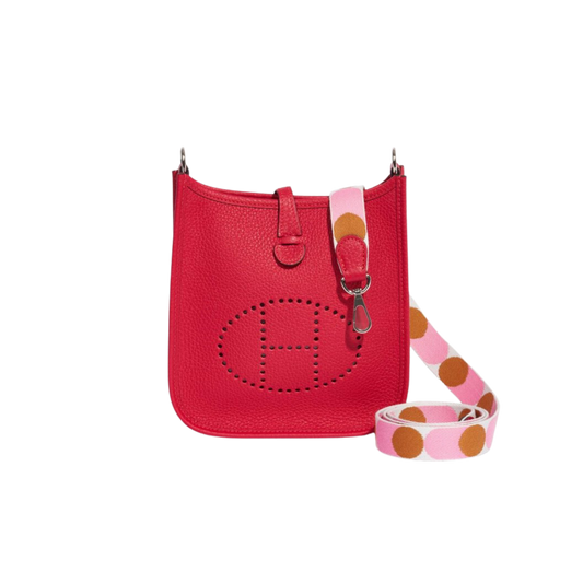 Hermes Evelyne TPM Framboise Clemence Leather