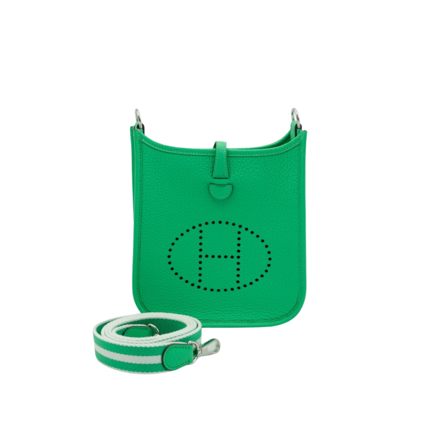 Hermes Evelyne TPM Vert Comics Clemence Leather