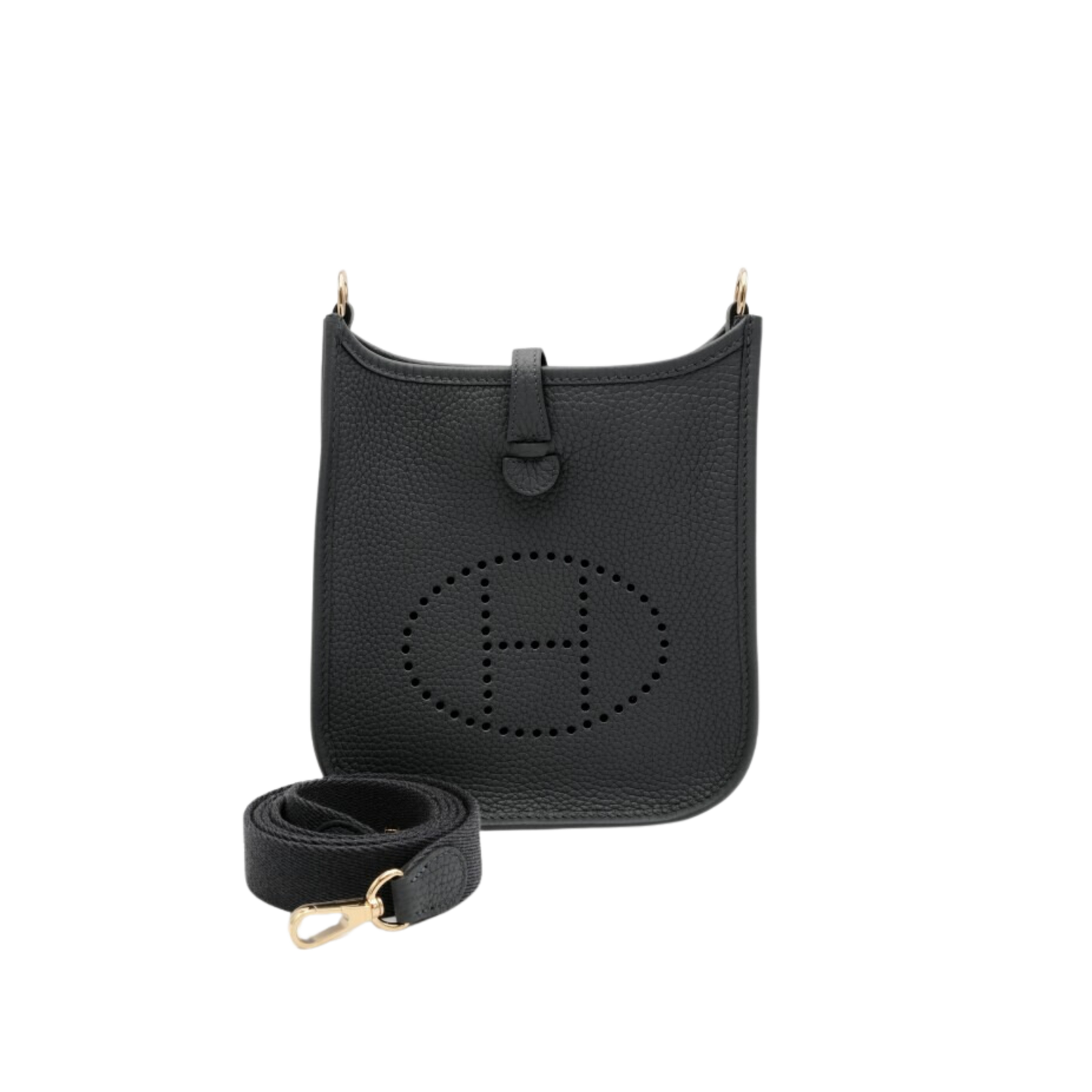 Hermes Evelyne TPM Gris Misty Clemence Leather