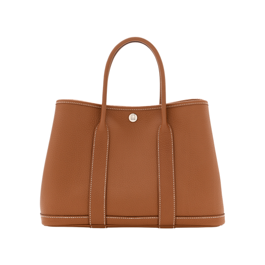 Hermes Garden Party 30 Gold Negonda Leather