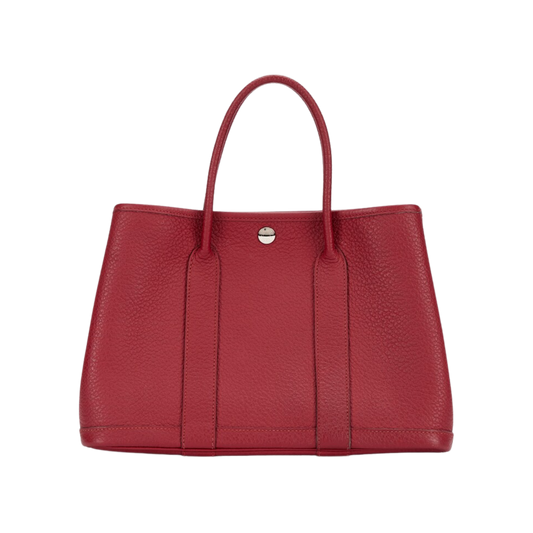 Hermes Garden Party 30 Rouge Garance Negonda Leather