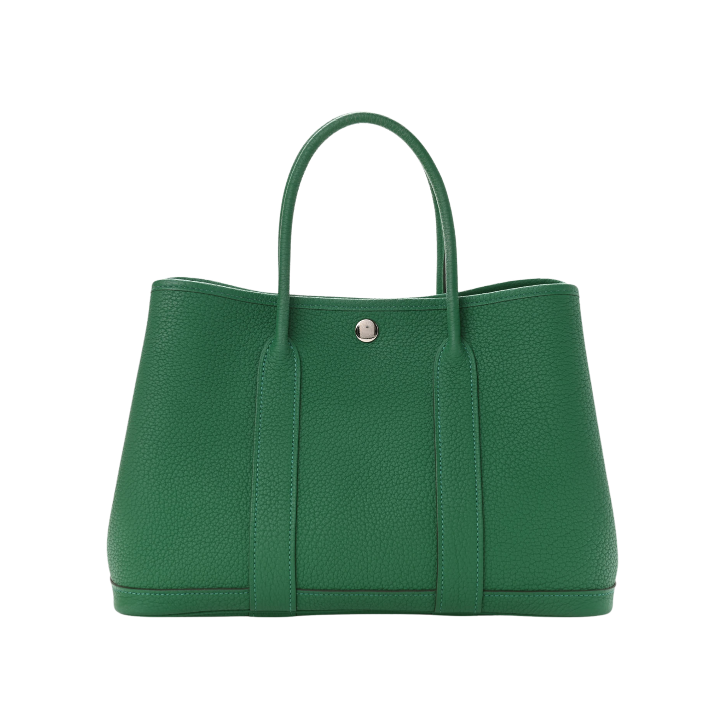Hermes Garden Party 30 Vert Vertigo Negonda Leather
