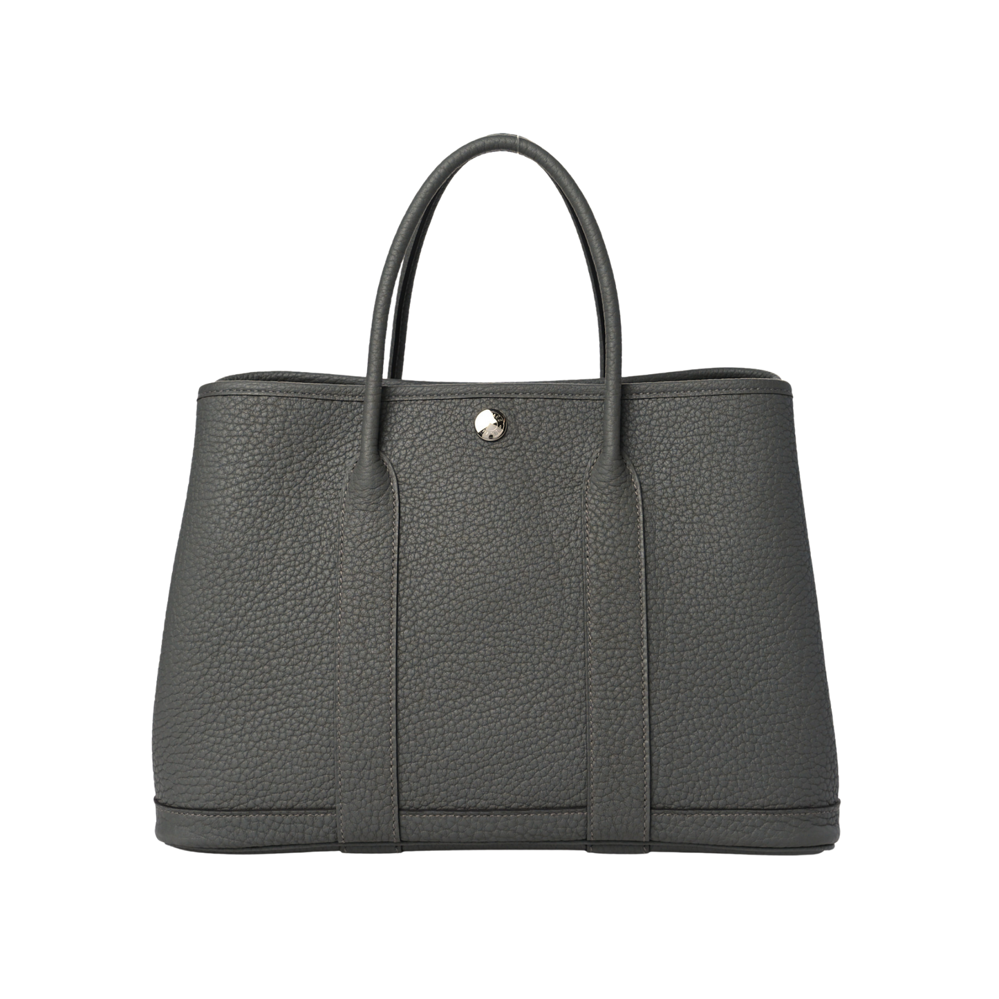 Hermes Garden Party 30 Gris Meyer Negonda Leather