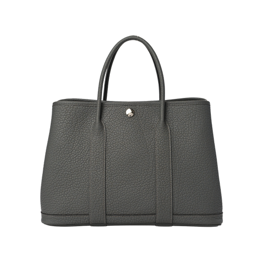 Hermes Garden Party 30 Gris Meyer Negonda Leather
