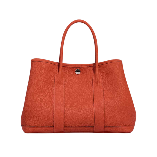 Hermes Garden Party 30 Capucine Negonda Leather