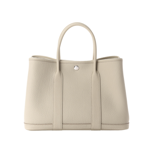 Hermes Garden Party 30 Beton Negonda Leather