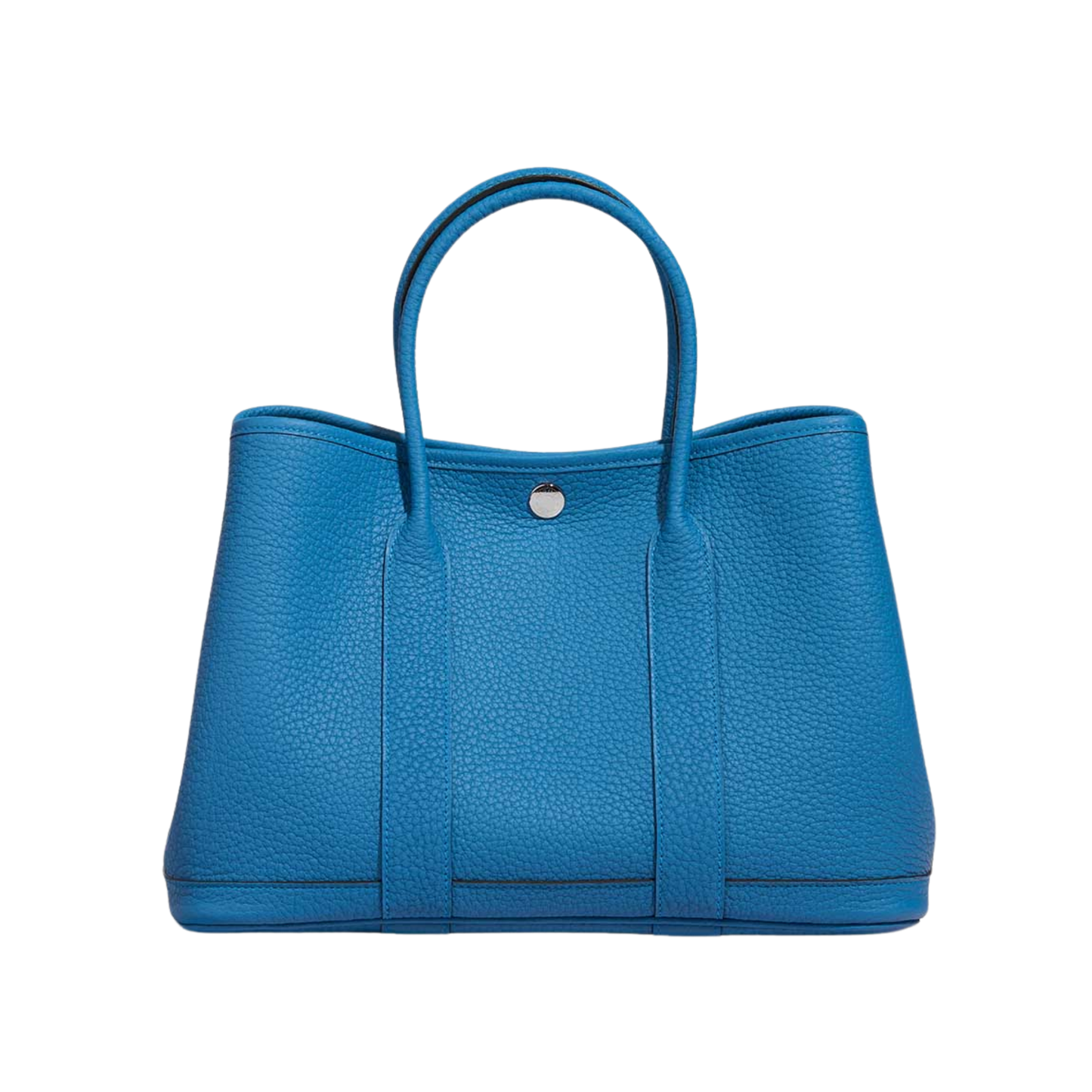 Hermes Garden Party 30 Bleu Zanzibar Negonda Leather