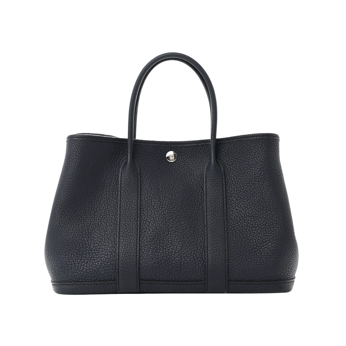 Hermes Garden Party 30 Bleu Indigo Negonda Leather
