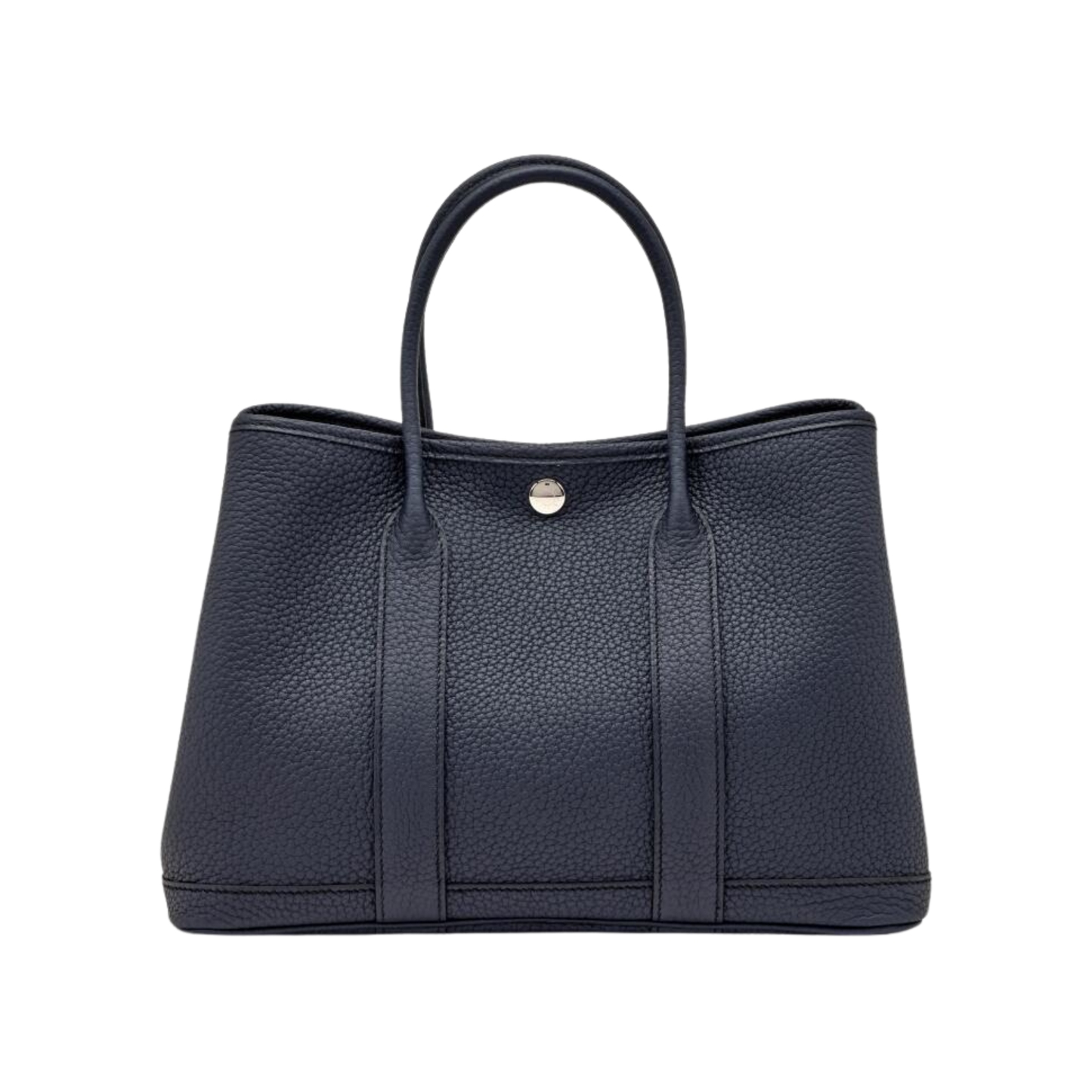 Hermes Garden Party 30 Bleu Nuit Negonda Leather