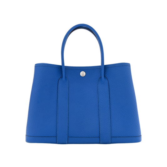 Hermes Garden Party 30 Bleu Zellige Negonda Leather