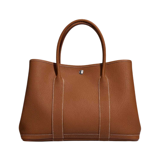 Hermes Garden Party 36 Gold Negonda Leather