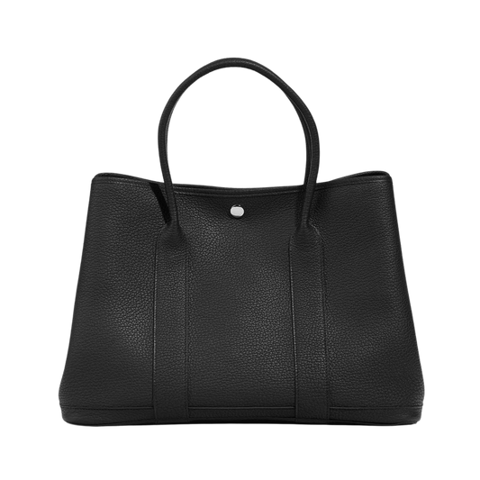 Hermes Garden Party 36 Noir Negonda Leather