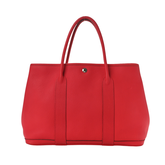 Hermes Garden Party 36 Bougainvillier Negonda Leather