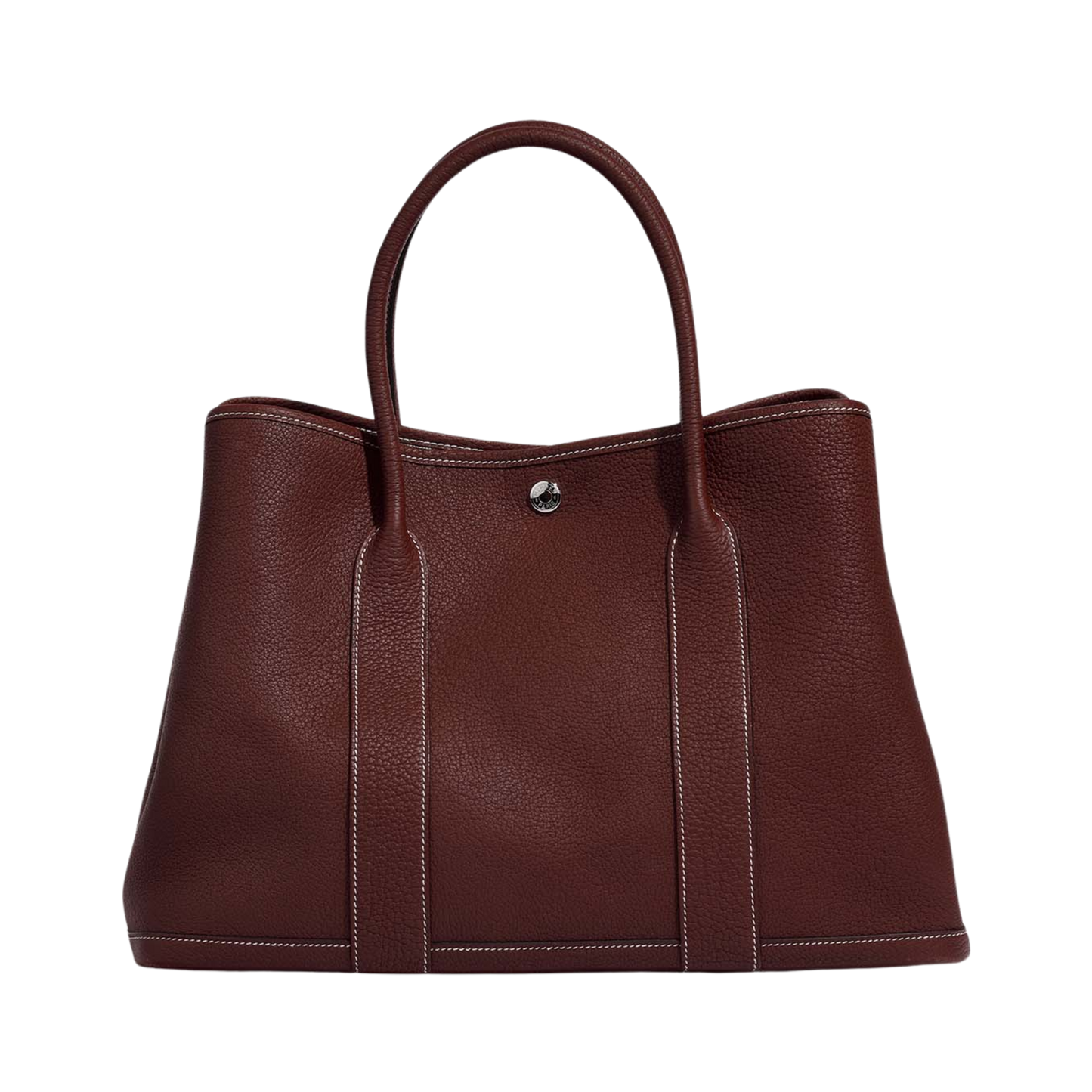 Hermes Garden Party 36 Sienne Negonda Leather
