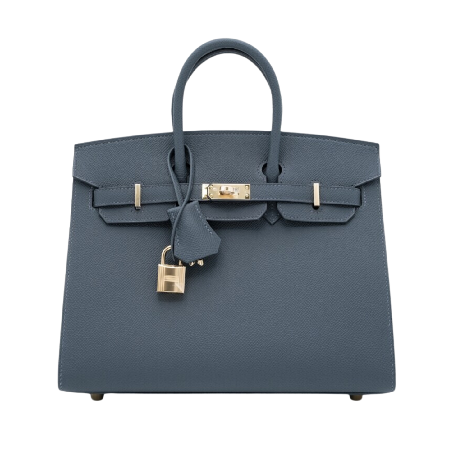 Hermes Birkin 25 Sellier Gris Misty Epsom Leather