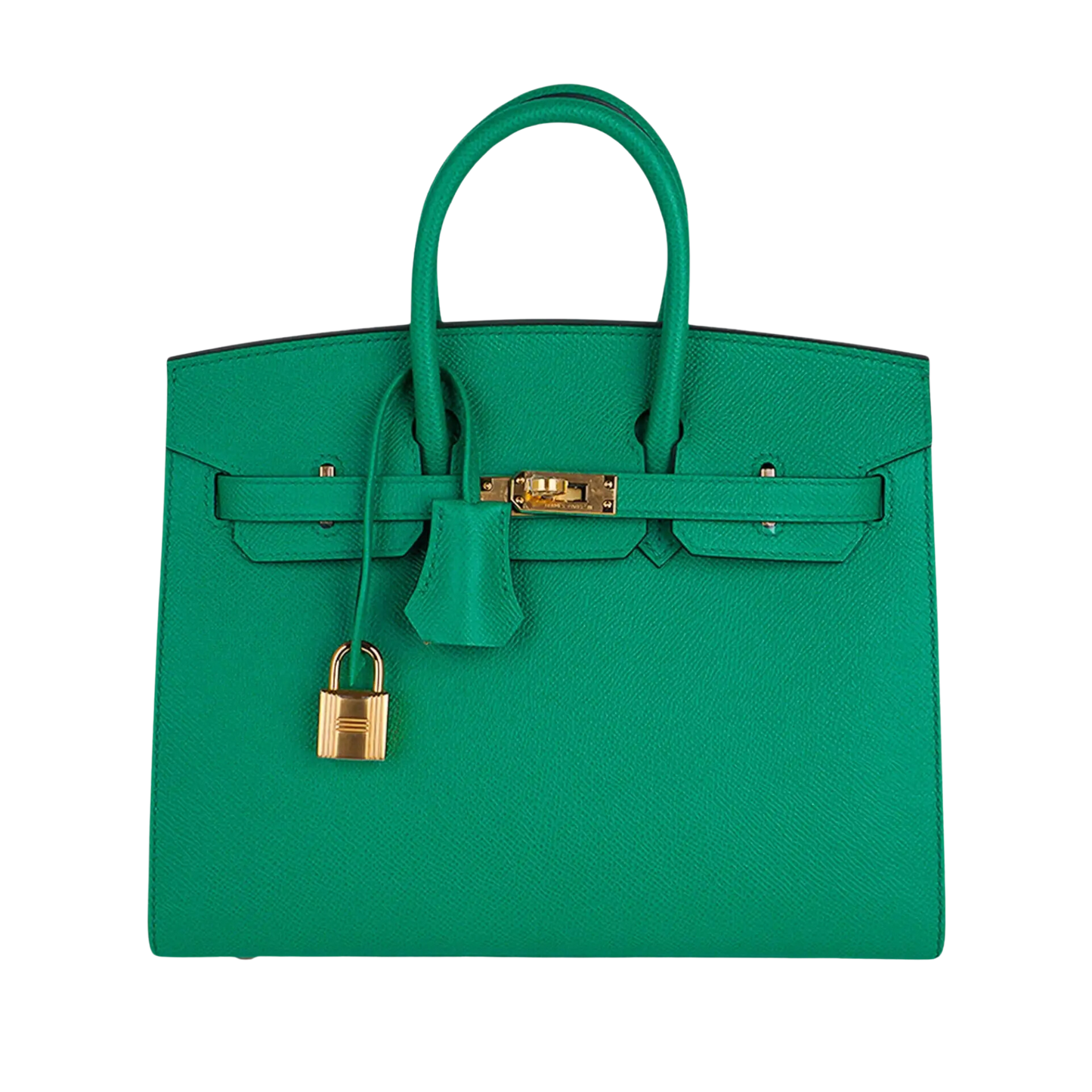 Hermes Birkin 25 Sellier Vert Jade Epsom Leather