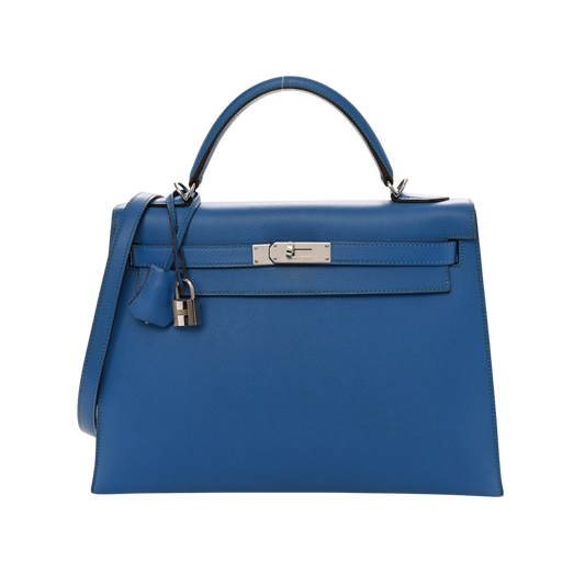 Hermes Kelly 32 Mykonos Epsom Leather