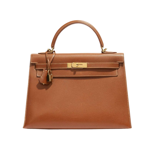 Hermes Kelly 32 Marron d'Inde Epsom Leather