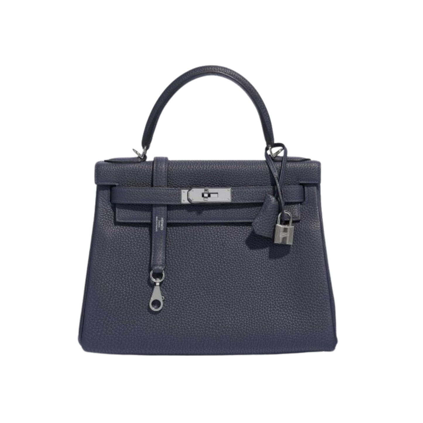 Hermes Kelly 28 Bleu Nuit Togo Leather