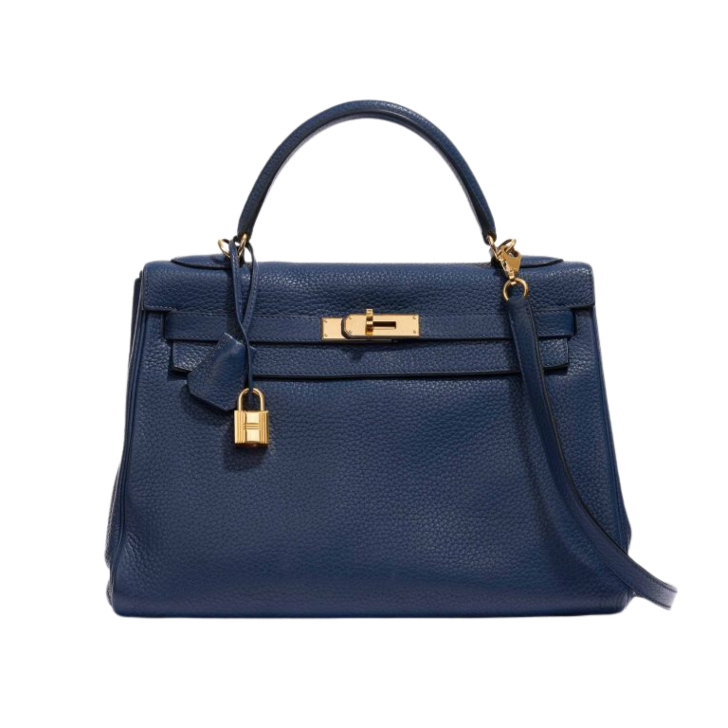 Hermes Kelly 32 Bleu de Prusse Togo Leather