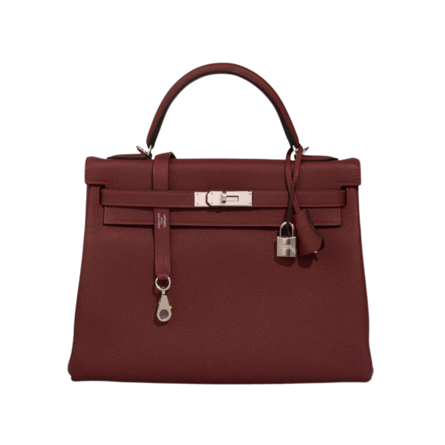 Hermes Kelly 32 Rouge H Togo Leather