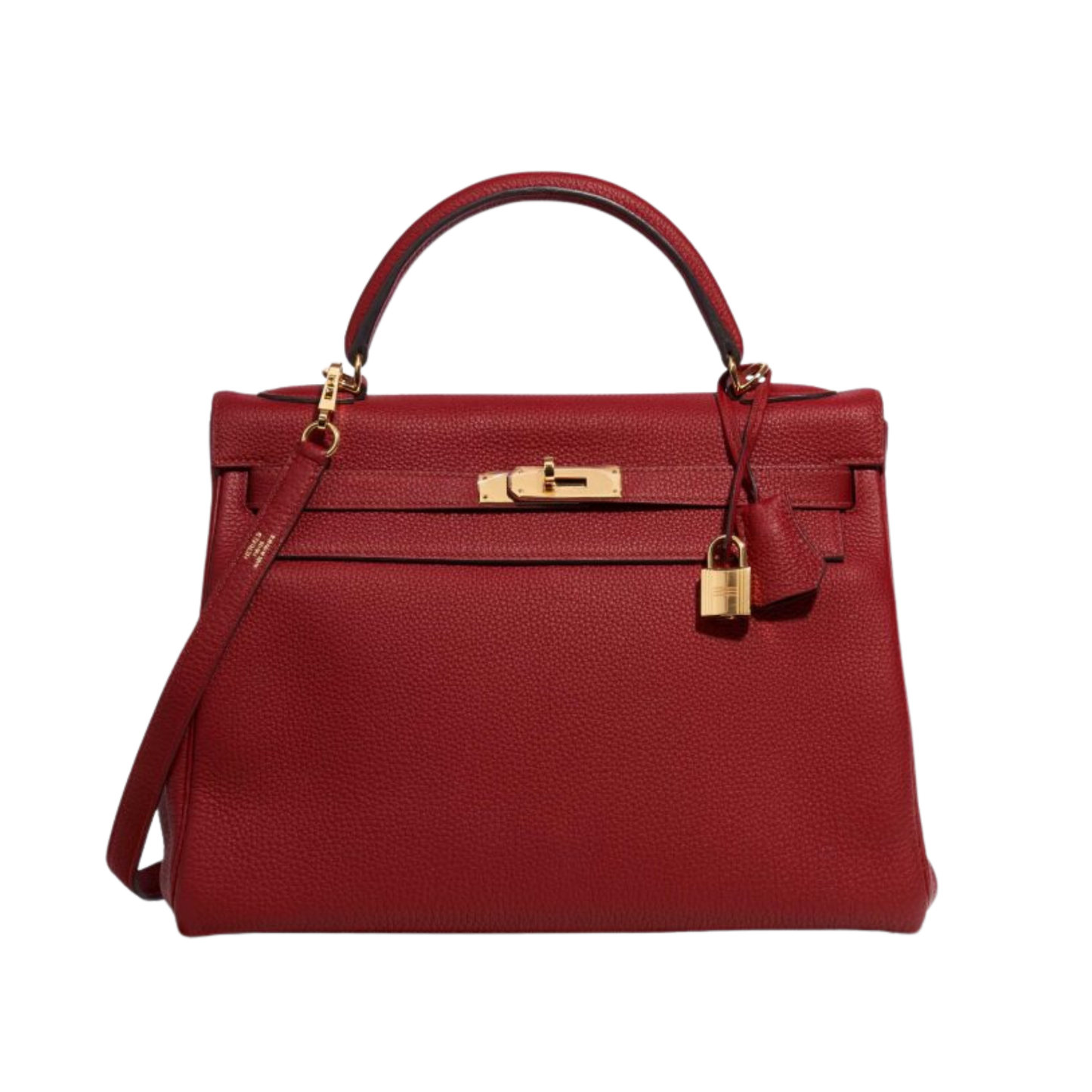 Hermes Kelly 32 Rouge Grenat Togo Leather