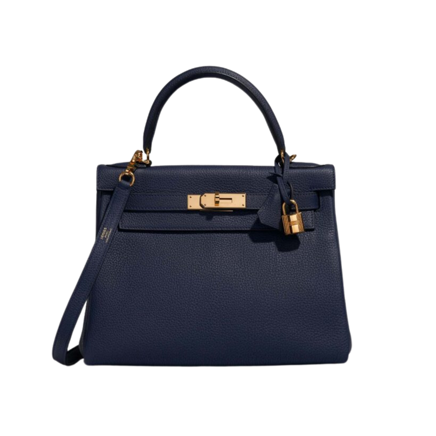 Hermes Kelly 28 Bleu Saphir Togo Leather