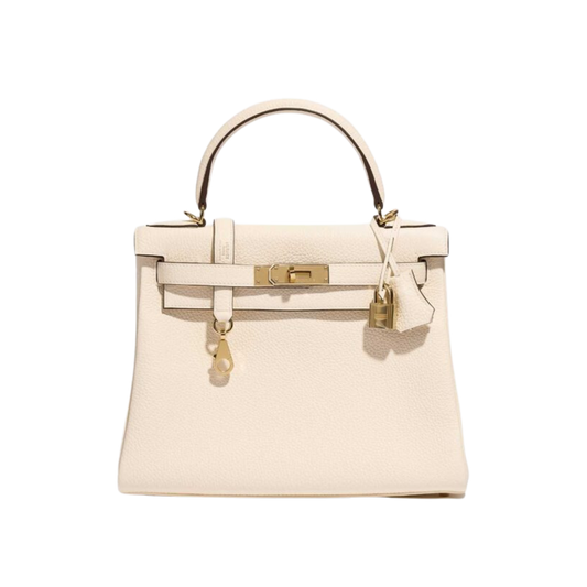 Hermes Kelly 28 Nata Clemence Leather