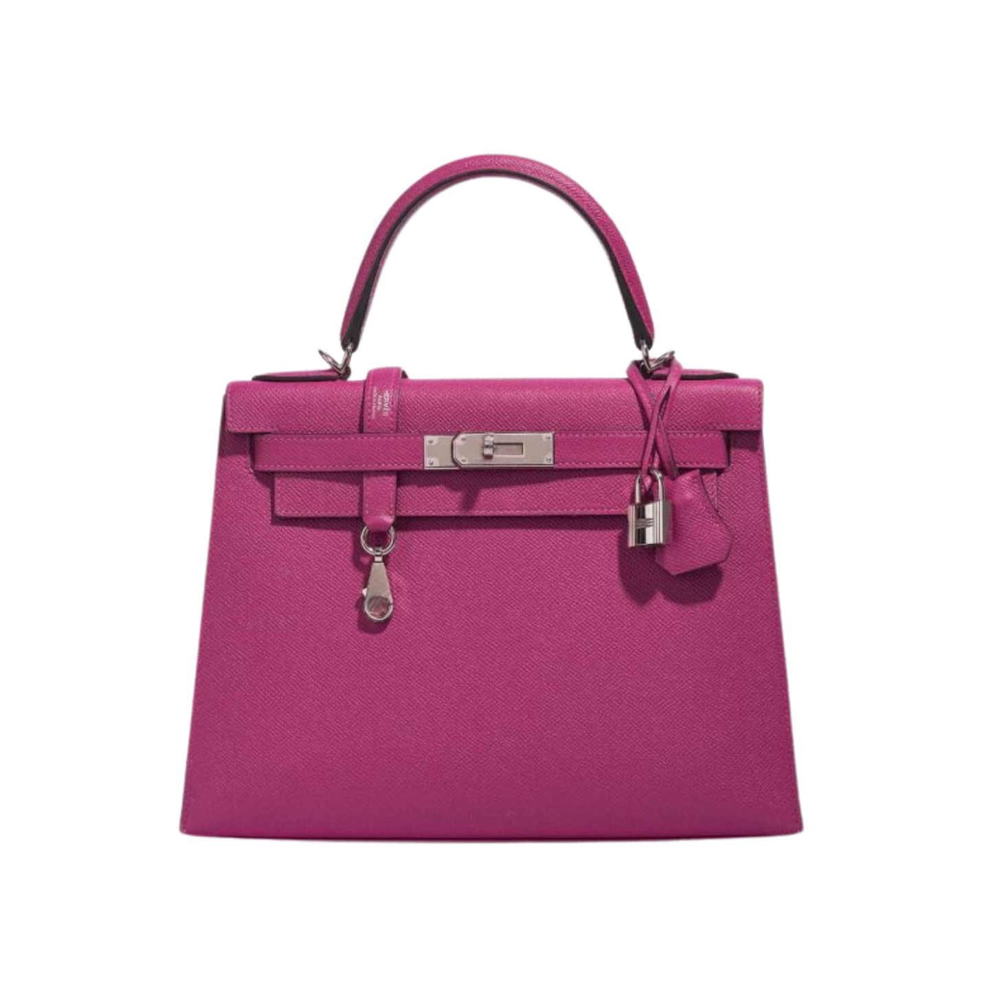 Hermes Kelly 28 Rose Pourpre Epsom Leather