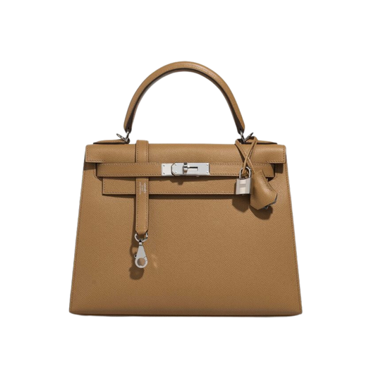 Hermes Kelly 28 Biscuit Epsom Leather