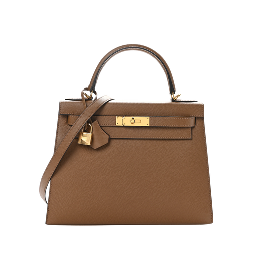 Hermes Kelly 28 Alezan Epsom Leather