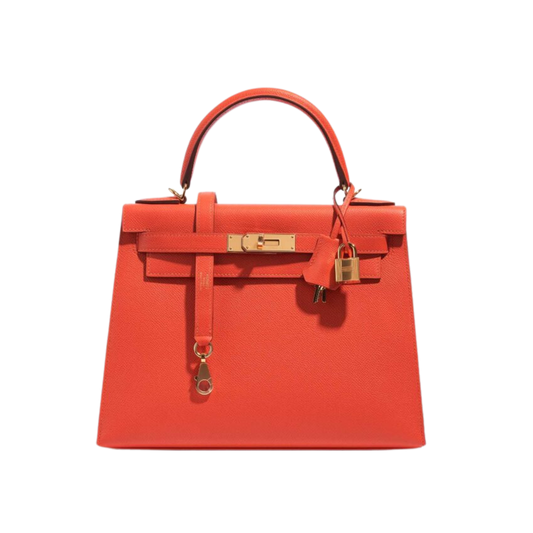 Hermes Kelly 28 Capucine Epsom Leather