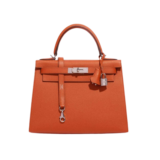 Hermes Kelly 28 Terre Battue Epsom Leather