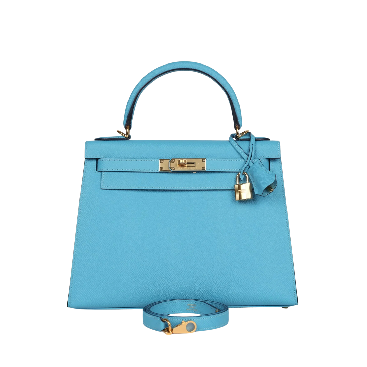 Hermes Kelly 28 Bleu du Nord Epsom Leather
