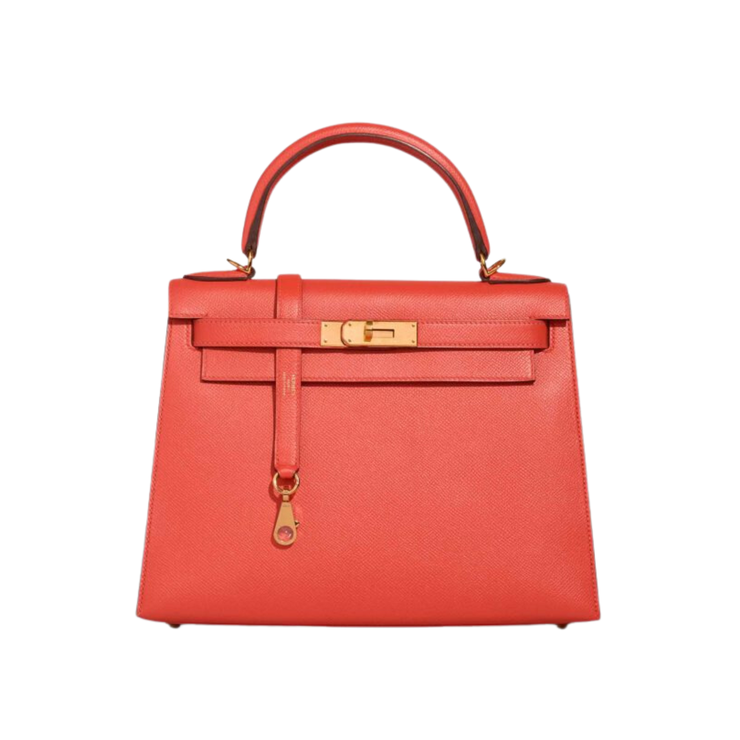 Hermes Kelly 28 Rose Jaipur Epsom Leather