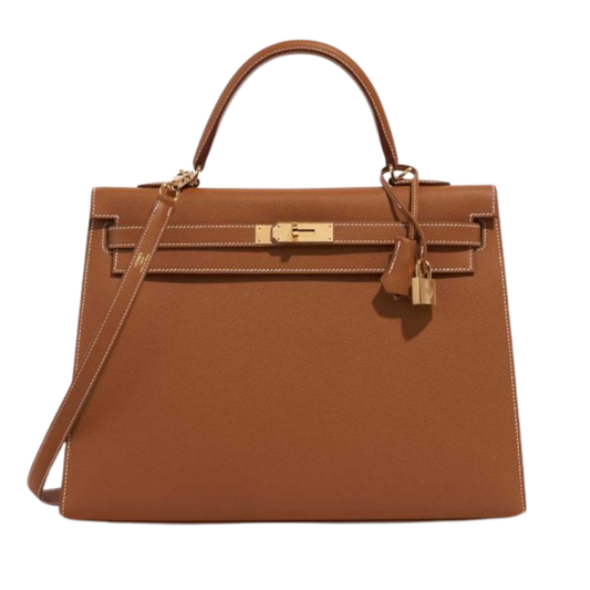 Hermes Kelly 35 Gold Epsom Leather