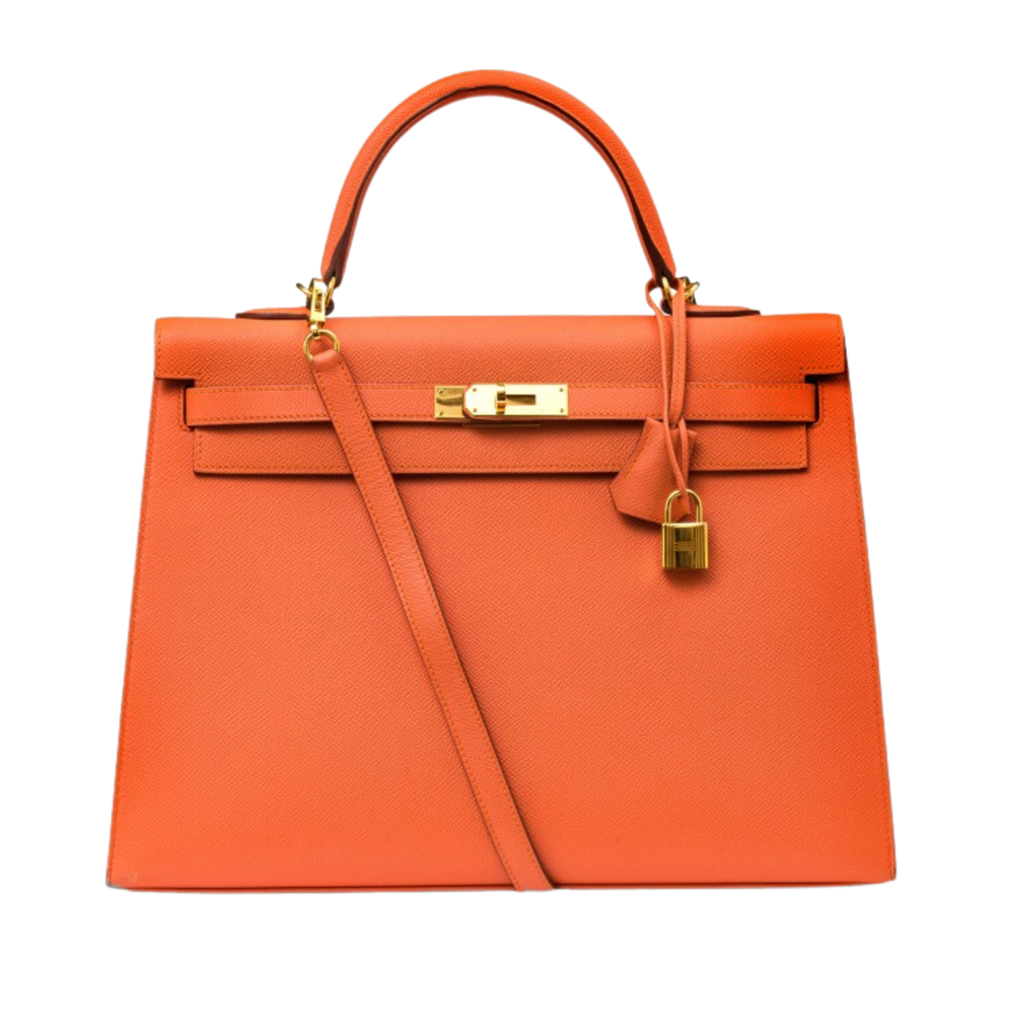 Hermes Kelly 35 Feu Epsom Leather