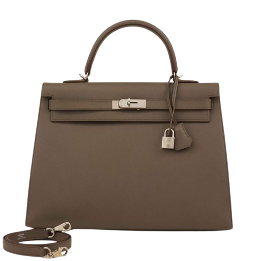 Hermes Kelly 35 Ecorce Epsom Leather