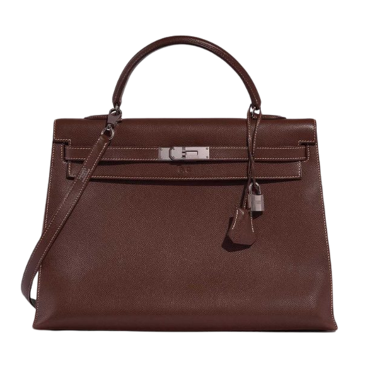 Hermes Kelly 35 Brulee Epsom Leather
