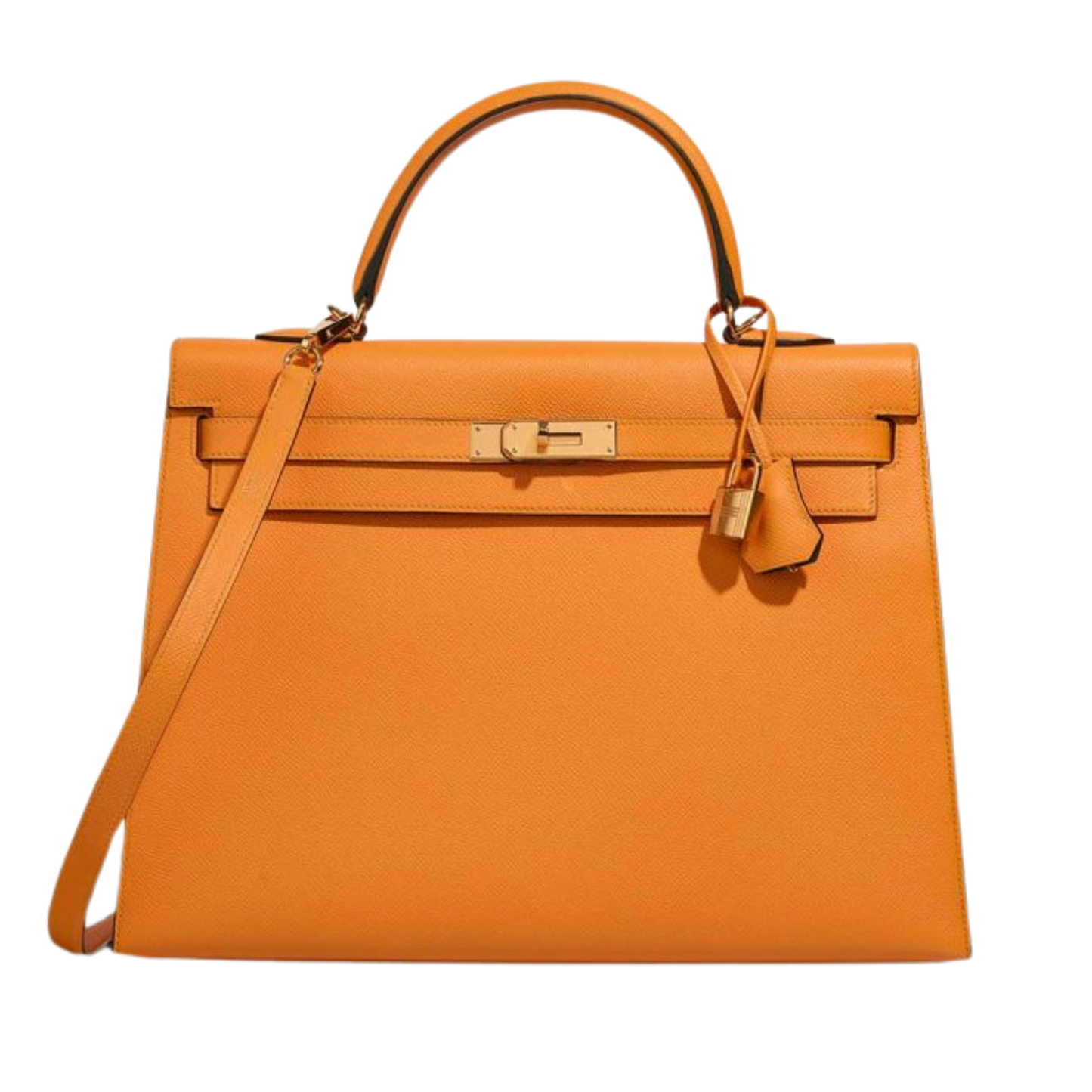 Hermes Kelly 35 Abricot Epsom Leather