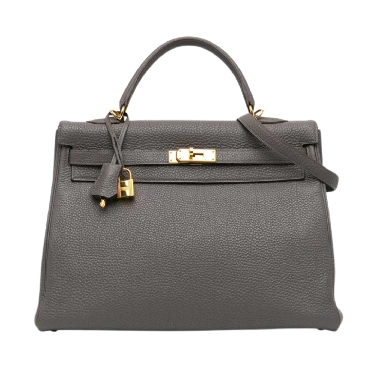 Hermes Kelly 35 Etain Togo Leather