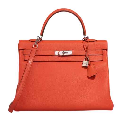 Hermes Kelly 35 Capucine Togo Leather