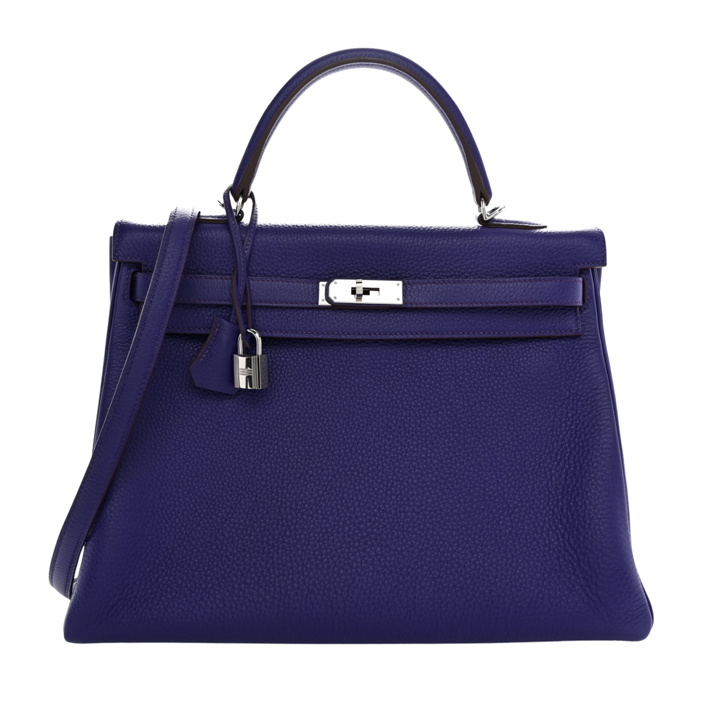 Hermes Kelly 35 Iris Togo Leather